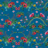 Chinoiserie Floral Wallpaper