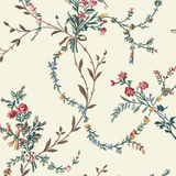 New England Floral Wallpaper