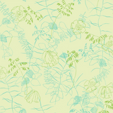 Leaf Tracery Wallpaper