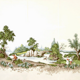 LePaysage Pastoral Panoramic Wallpaper