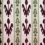 Ikat Tulip Stripe on Oatmeal