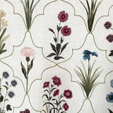 Primavera Fabric on Oyster