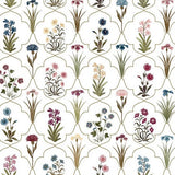 Primavera Fabric on Oyster