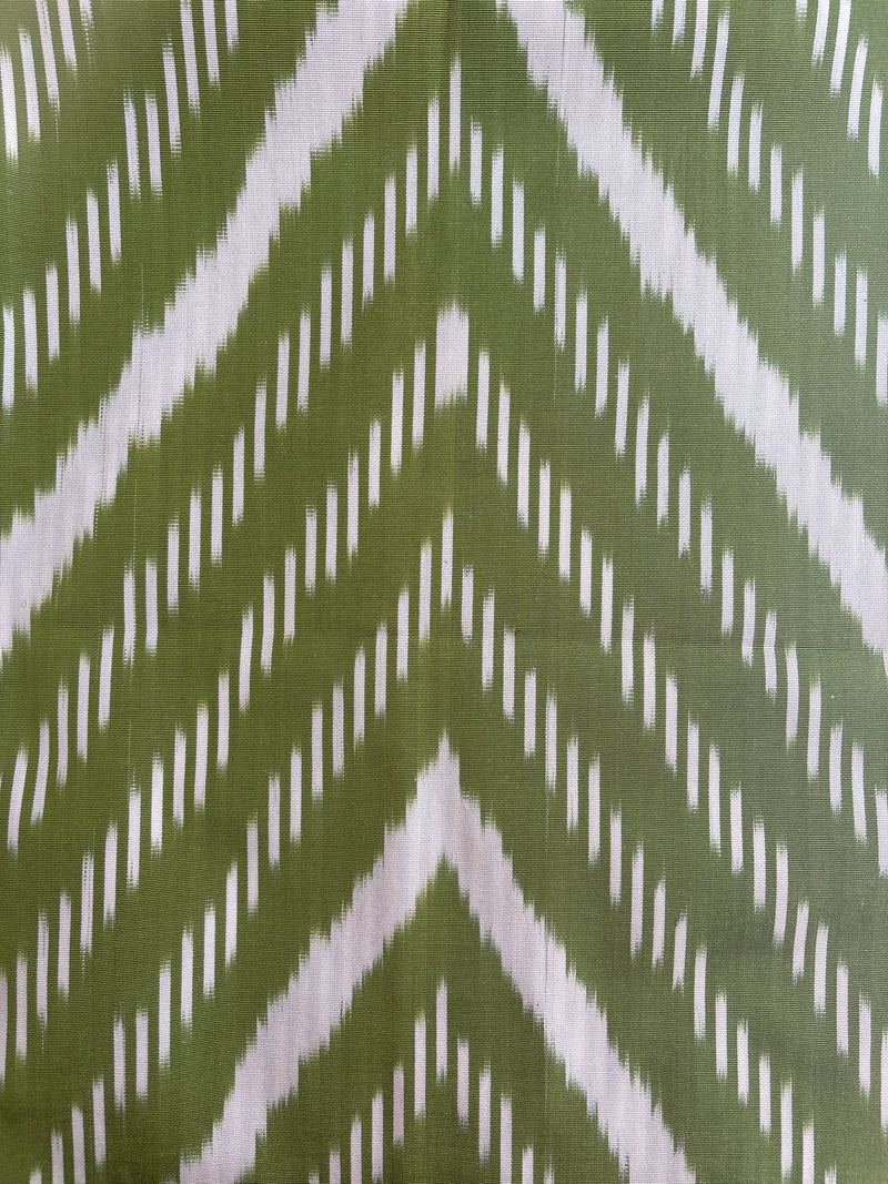 Apple Turkish Silk Ikat Cut Yardage