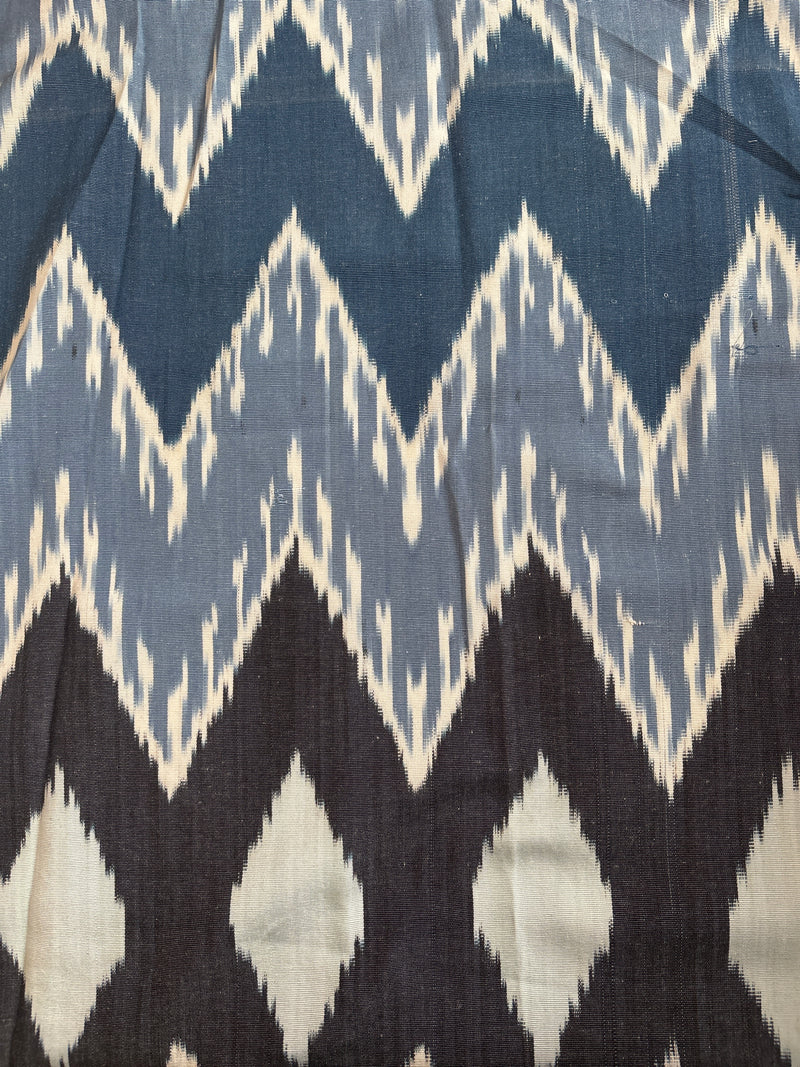 Mountain Air Turkish Silk Ikat ~4 yds