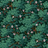 Sous Bois Fleuri Wallpaper