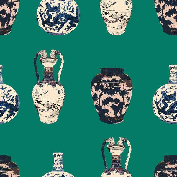 Chinese Vases Wallpaper