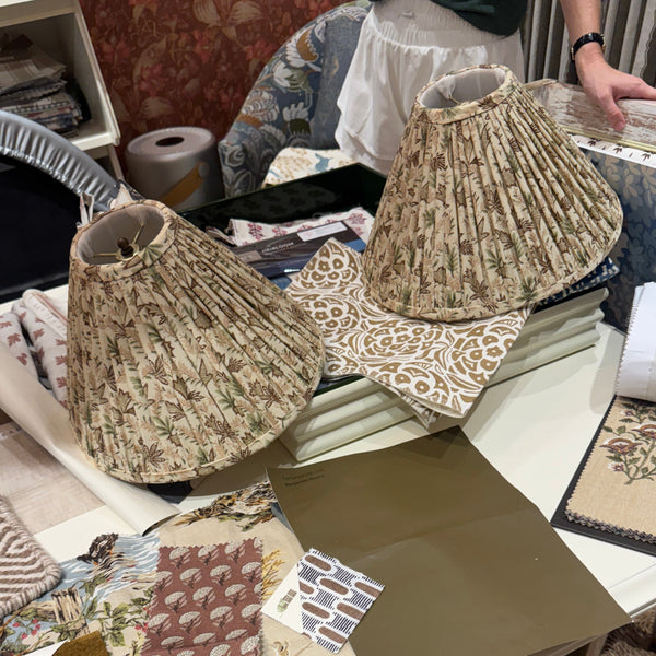 Custom Le Luke Pleated Empire Lampshade