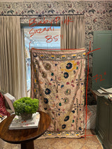 Soft Pink Istanbul Sourced Suzani - Vtg