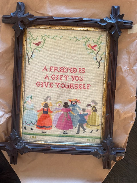 A Friend is a Gift Black Forest Frame- 18.5 x 14.5