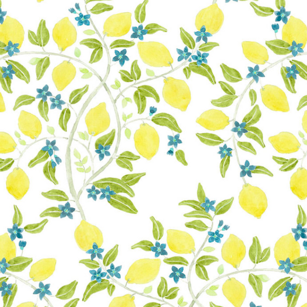 Lemon Tree in Capri Wallcovering