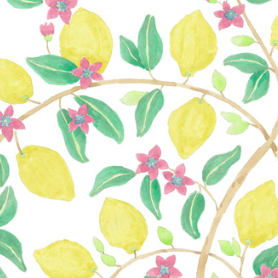 Lemon Tree in Capri Wallcovering