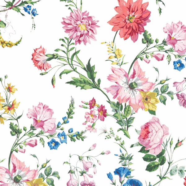 Flower Power Floral Wallpaper