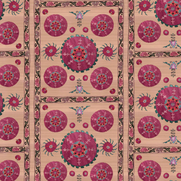 Paris Suzani Wallpaper